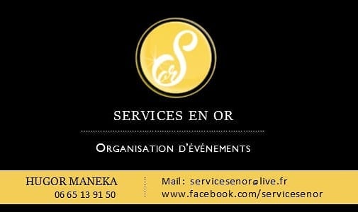 logo service en or